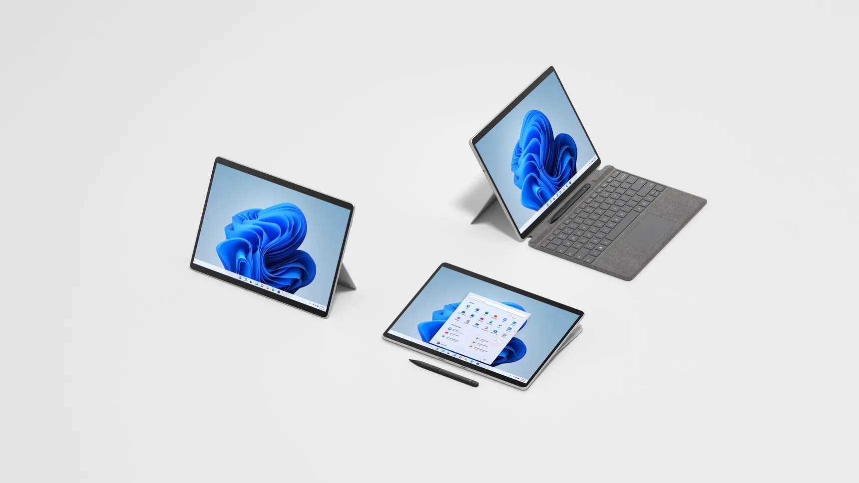 Giống như dòng sản phẩm Surface Pro X, nó cũng có một nơi để lưu trữ và sạc bút từ tính