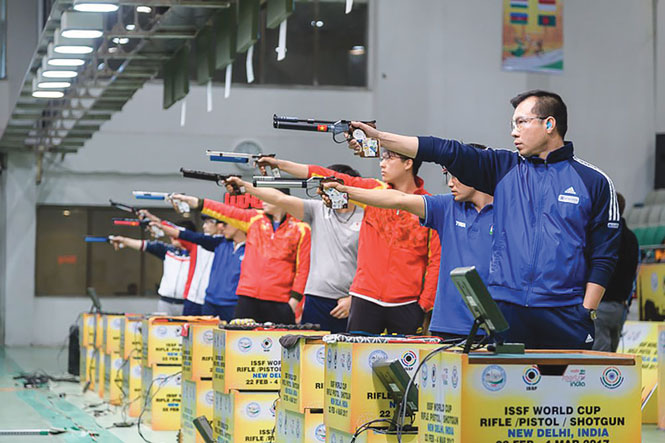 Cải tạo trường bắn súng, bắn cung của Trung tâm huấn luyện thể thao quốc gia Hà Nội