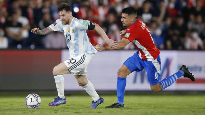 Argentina không còn duy trì được sự lấn lướt khi  De Paul và Lo Celso rời sân